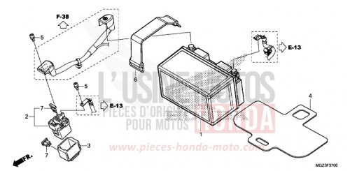 BATTERIE CBR500RAE de 2014